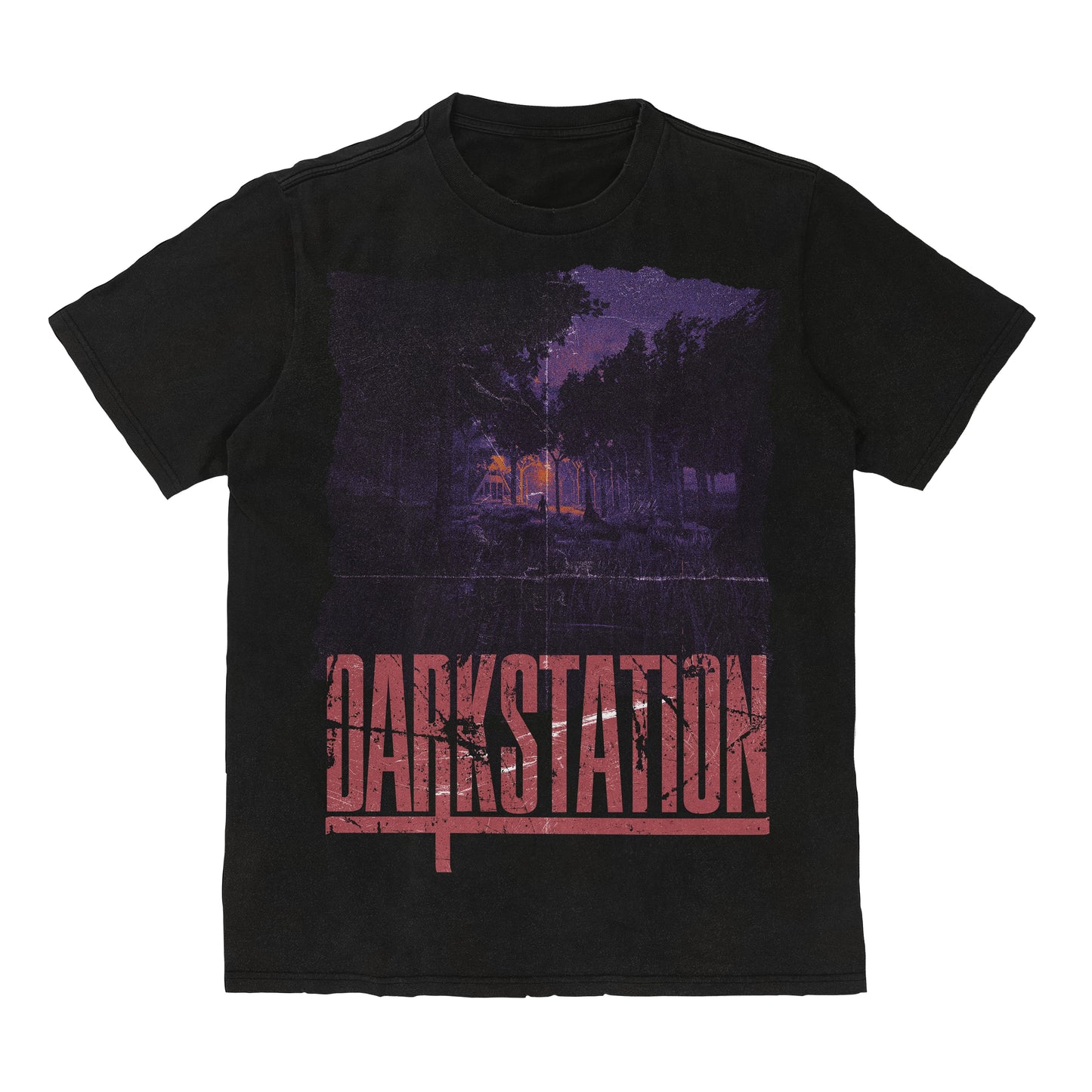 "Afterlight" Black Tee
