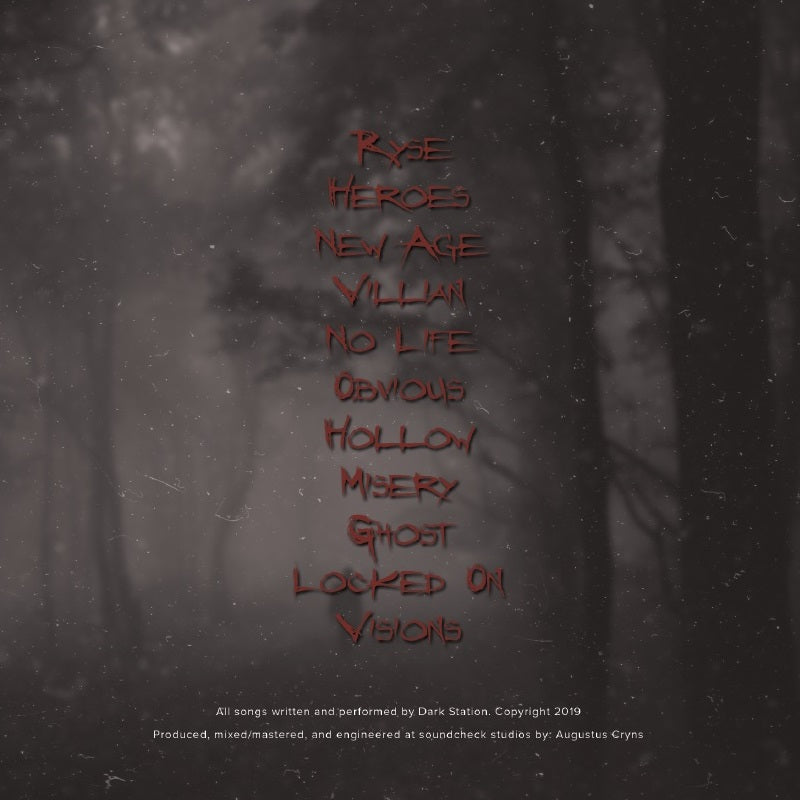 "Down in the Dark" CD